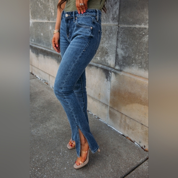 Dear John Denim - Dear John: Blaire High Rise Slim Straight Denim - Romeland